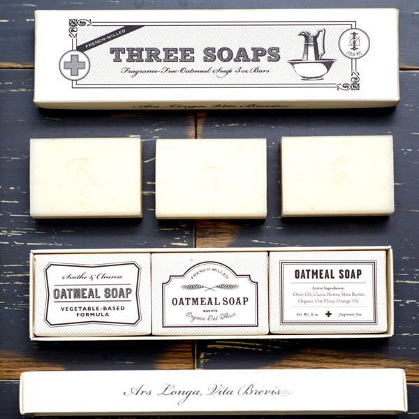 Apothecary Soap Set (Set of 3) Gent Supply Co.