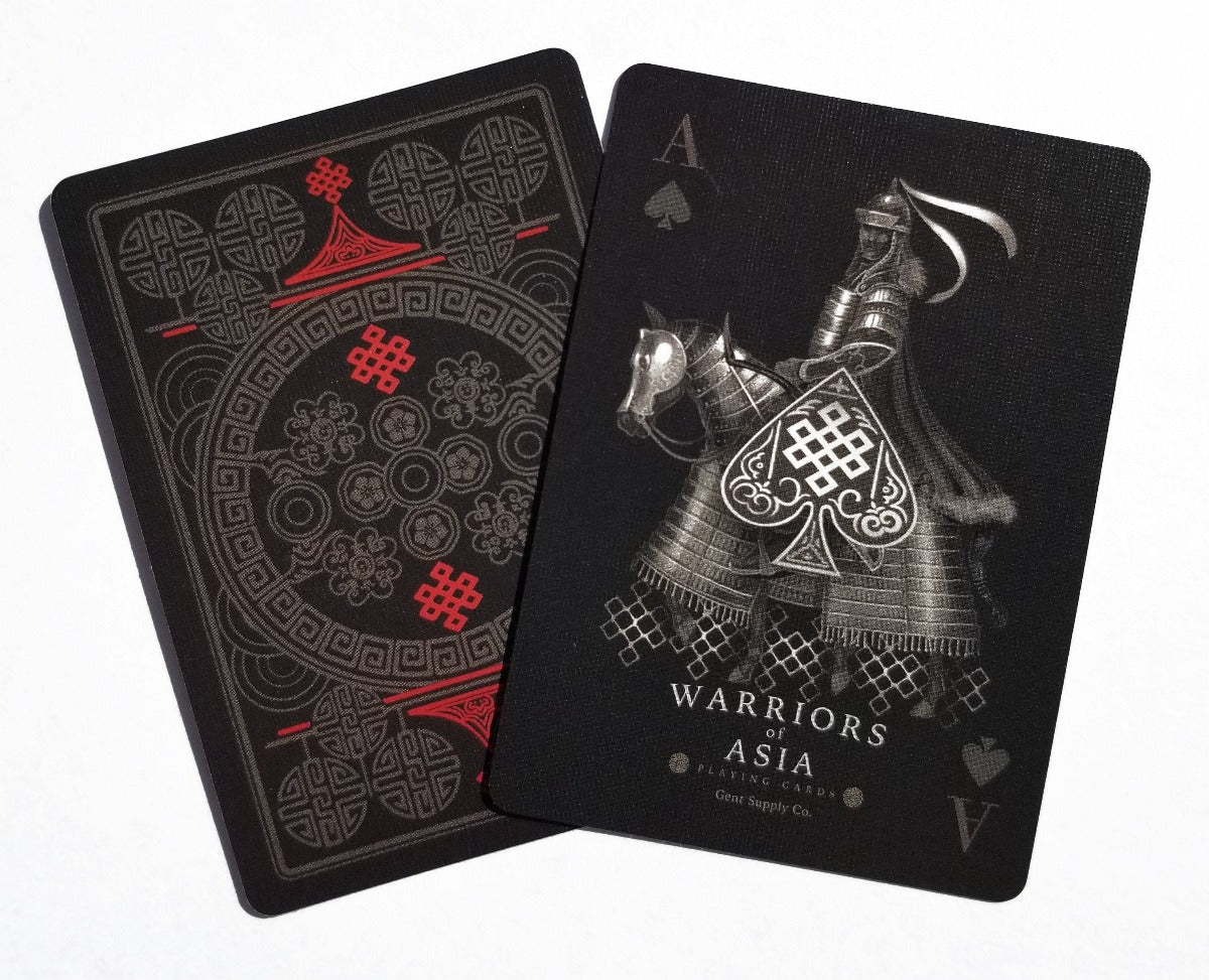Bicycle Warriors of Asia Playing Cards Gent Supply Co.
