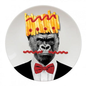 Gorilla Party Animal Plate Gent Supply Co. 