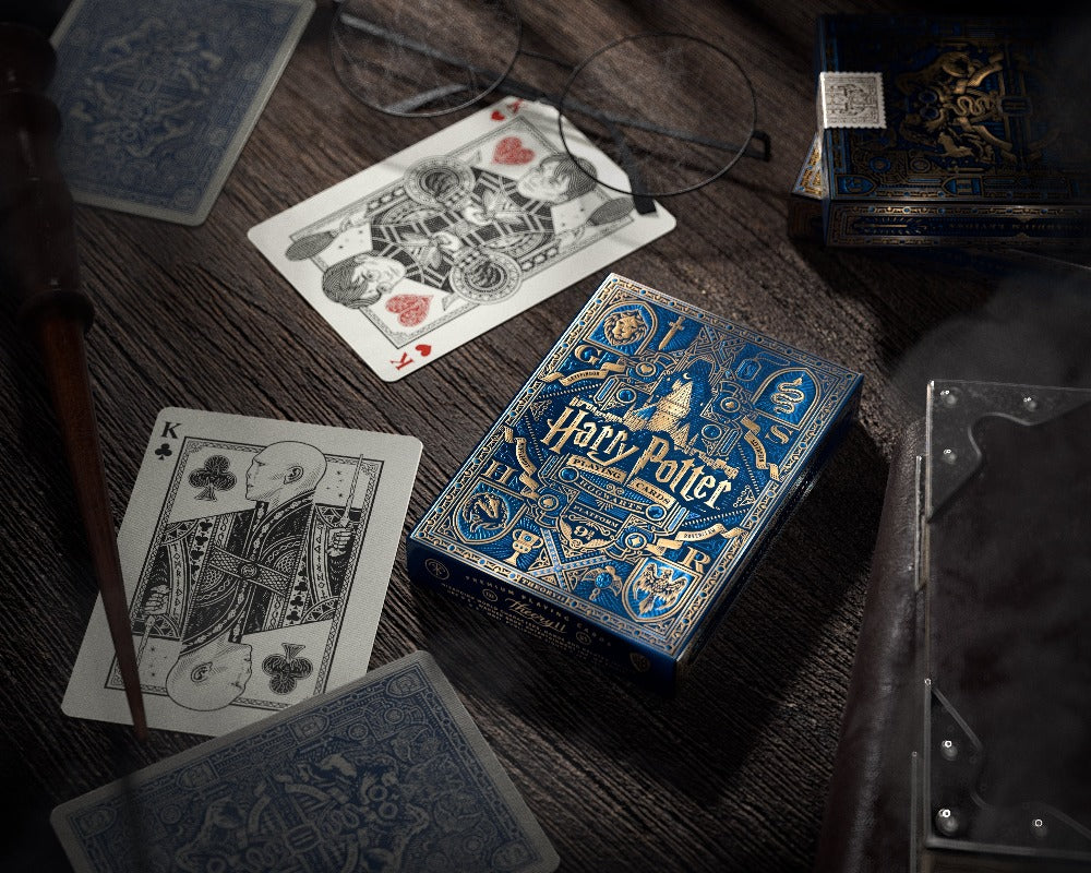 Harry Potter Blue Ravenclaw Playing Cards Gent Supply Co.