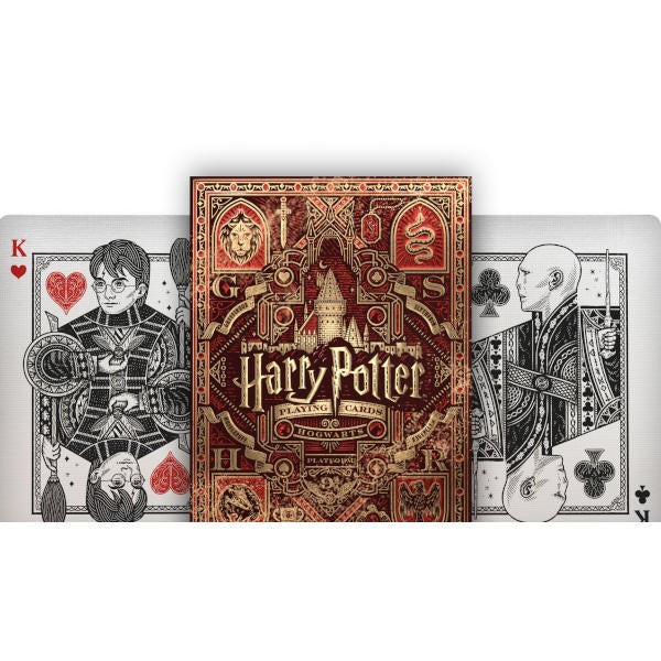 Harry Potter Red Gryffindor Playing Cards Gent Supply Co.