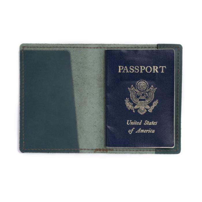 Leather Passport Cover Rustico