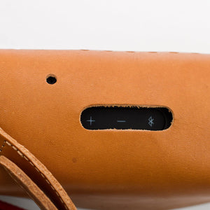 Leather Wrapped Bluetooth Wireless Speaker Henley Brands 