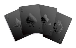 Monochromatic Black Playing Cards Gent Supply Co. 