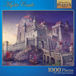 Mystic Castle Jigsaw Puzzle - 1000 Pieces Gent Supply Co. 