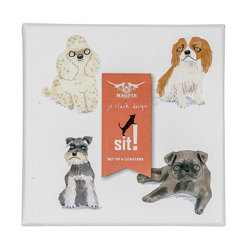 Pooch Coaster Set - Set of 4 Gent Supply Co.