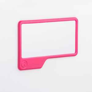 Silicone Mirror tooletries Pink 