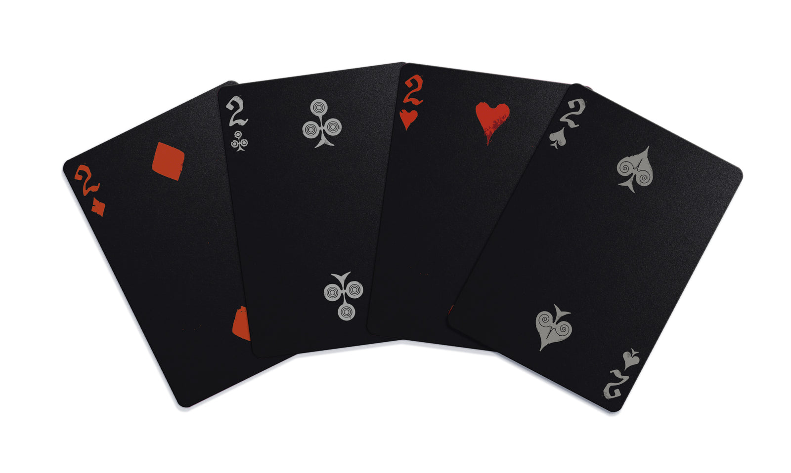 Wizards, Witches & Warlocks Waterproof Playing Cards | Black, Gold & Red