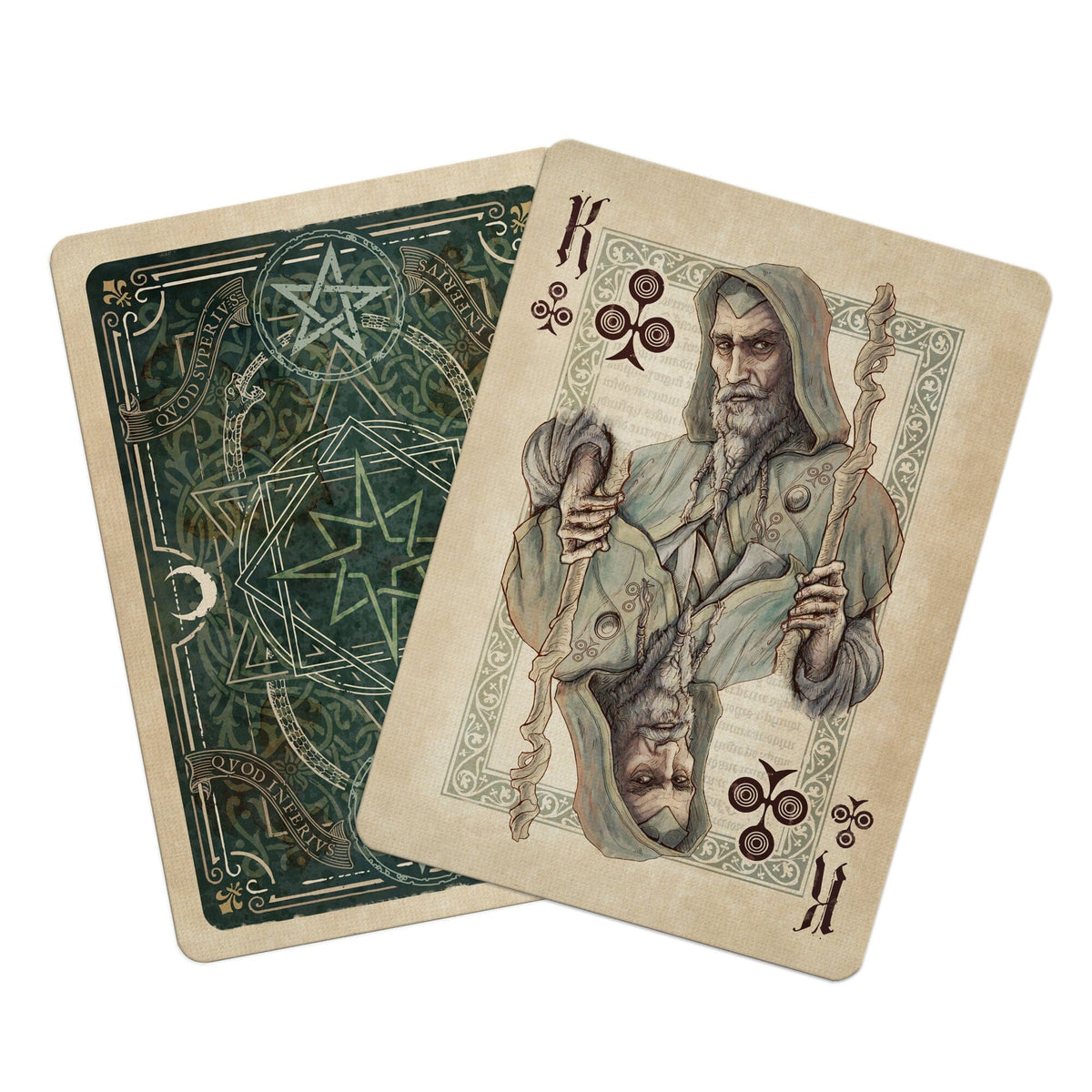 Bicycle Wizards, Witches & Warlocks Playing Cards Gent Supply Co. 
