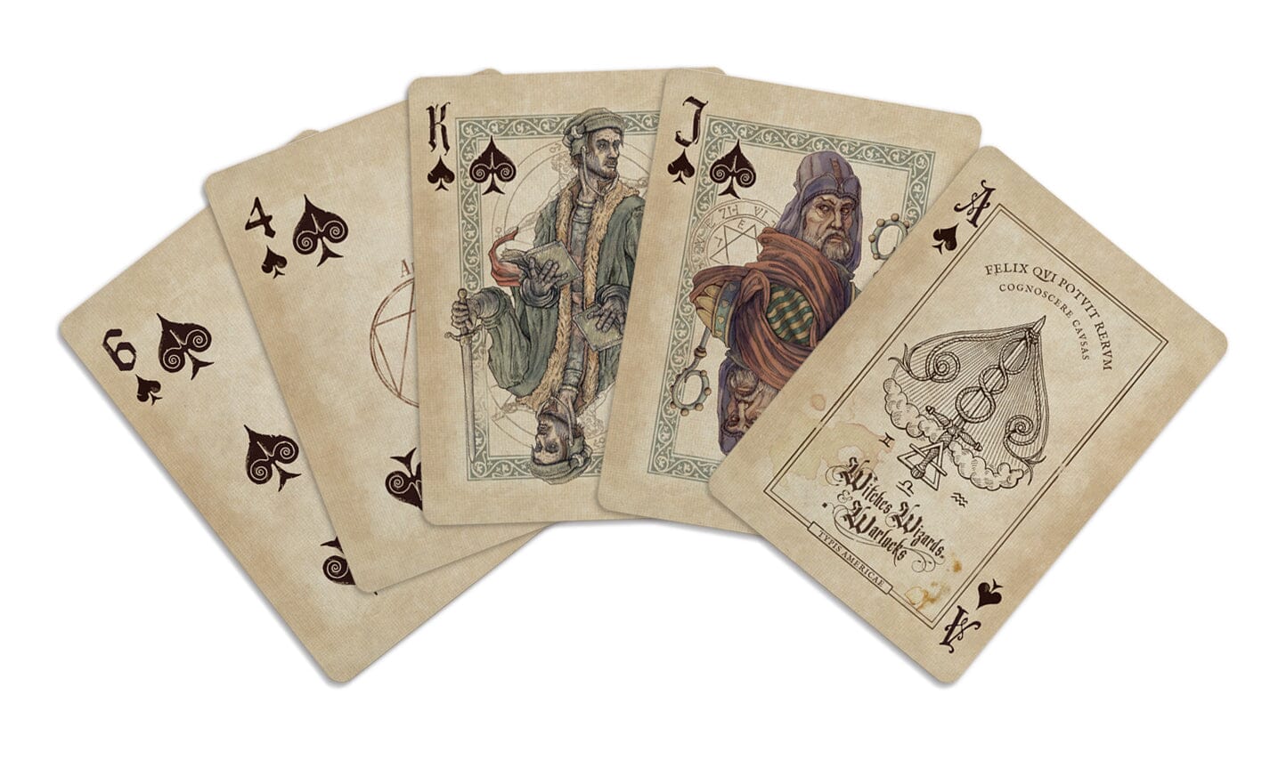 Bicycle Wizards, Witches & Warlocks Playing Cards Gent Supply Co. 