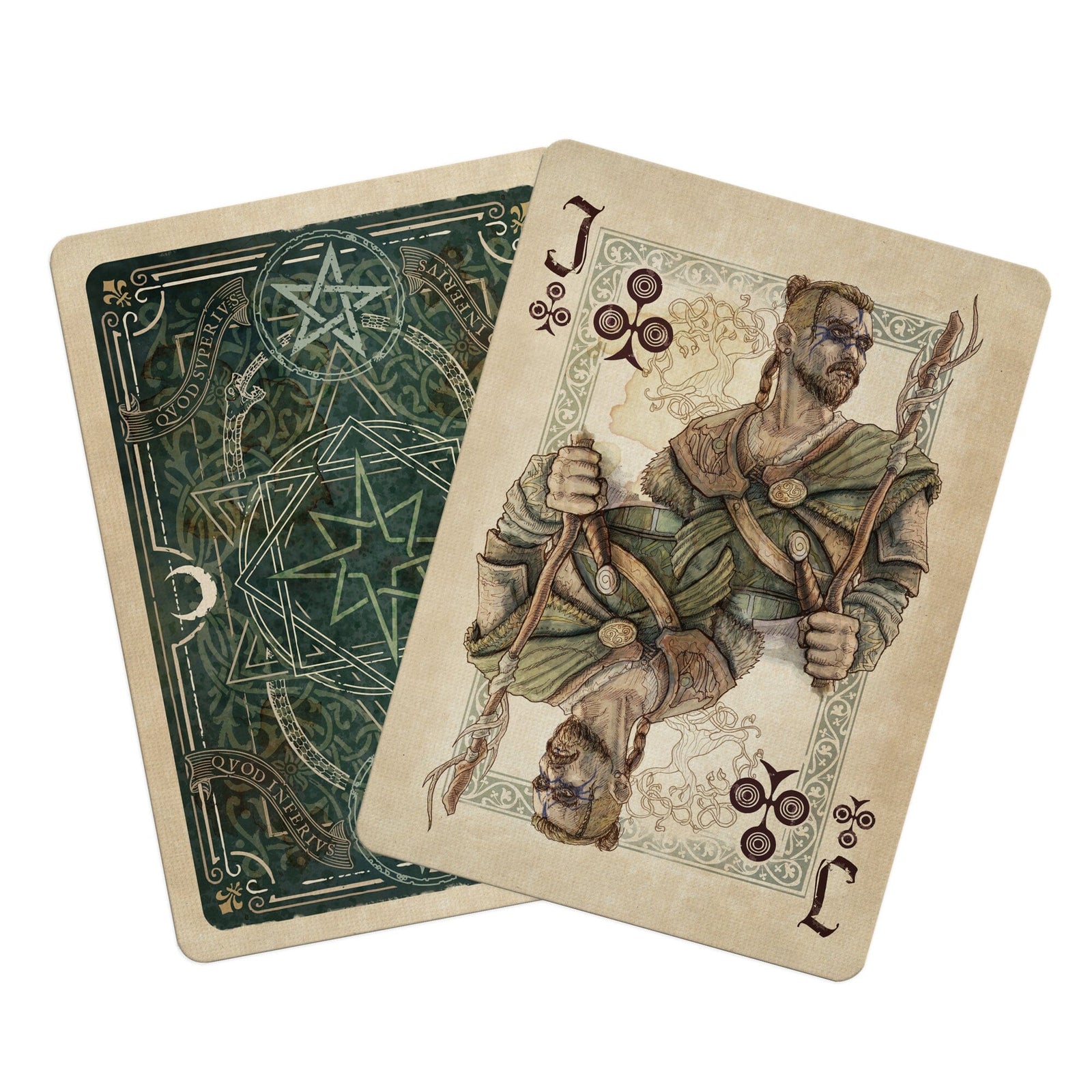 Bicycle Wizards, Witches & Warlocks Playing Cards Gent Supply Co. 