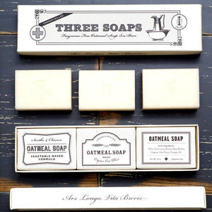 Apothecary Soap Set (Set of 3) Gent Supply Co. 