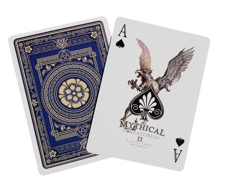 Bicycle Creatures Of The Fae Playing Cards – Fantasy Fairy-Themed Deck, Green, USPCC Made