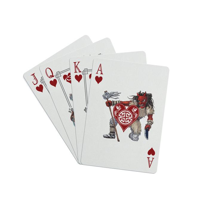 bicycle classic monsters playing cards Bicycle Mythical Creatures Playing Cards