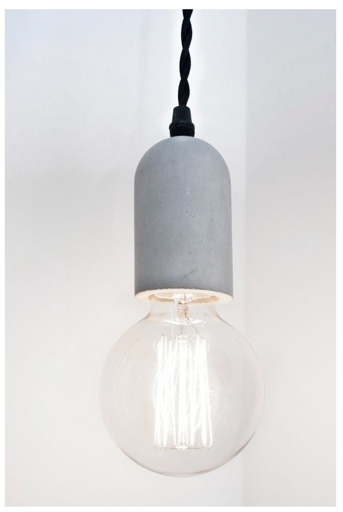 Concrete Pendant Lamp Gent Supply Co. 