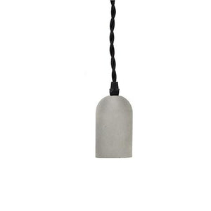 Concrete Pendant Lamp Gent Supply Co. 
