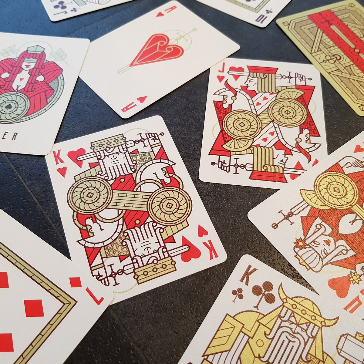 Conquerors Audax Playing Cards Gent Supply Co. 