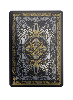 Creatures of The Fae Playing Cards Black, Gold & Silver Edition Gent Supply Co. 