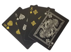 Creatures of The Fae Playing Cards Black, Gold & Silver Edition Gent Supply Co. 