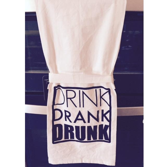 Drink Drank Drunk Bar Towel Gent Supply Co. 