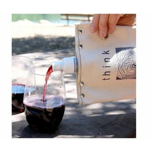 Eat Drink & Be Merry Wine Tote Gent Supply Co. 