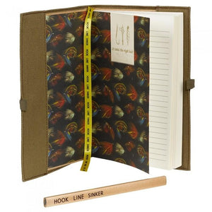 Canvas Notebook with Pencil Wild & Wolf 