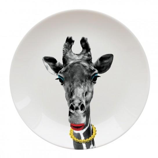 Giraffe Party Animal Plate Gent Supply Co. 