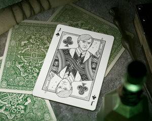 Harry Potter Green Slytherin Playing Cards Gent Supply Co. 