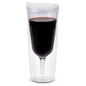 Large Wine Sippy Cup Vino2Go White Ice 