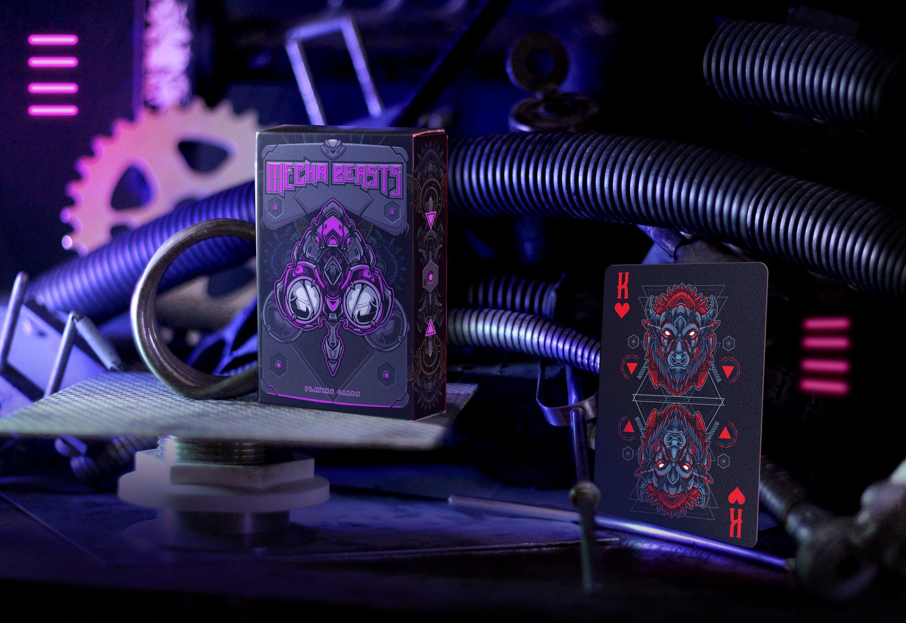 Mecha Beasts Playing Cards - Gent Supply Co.