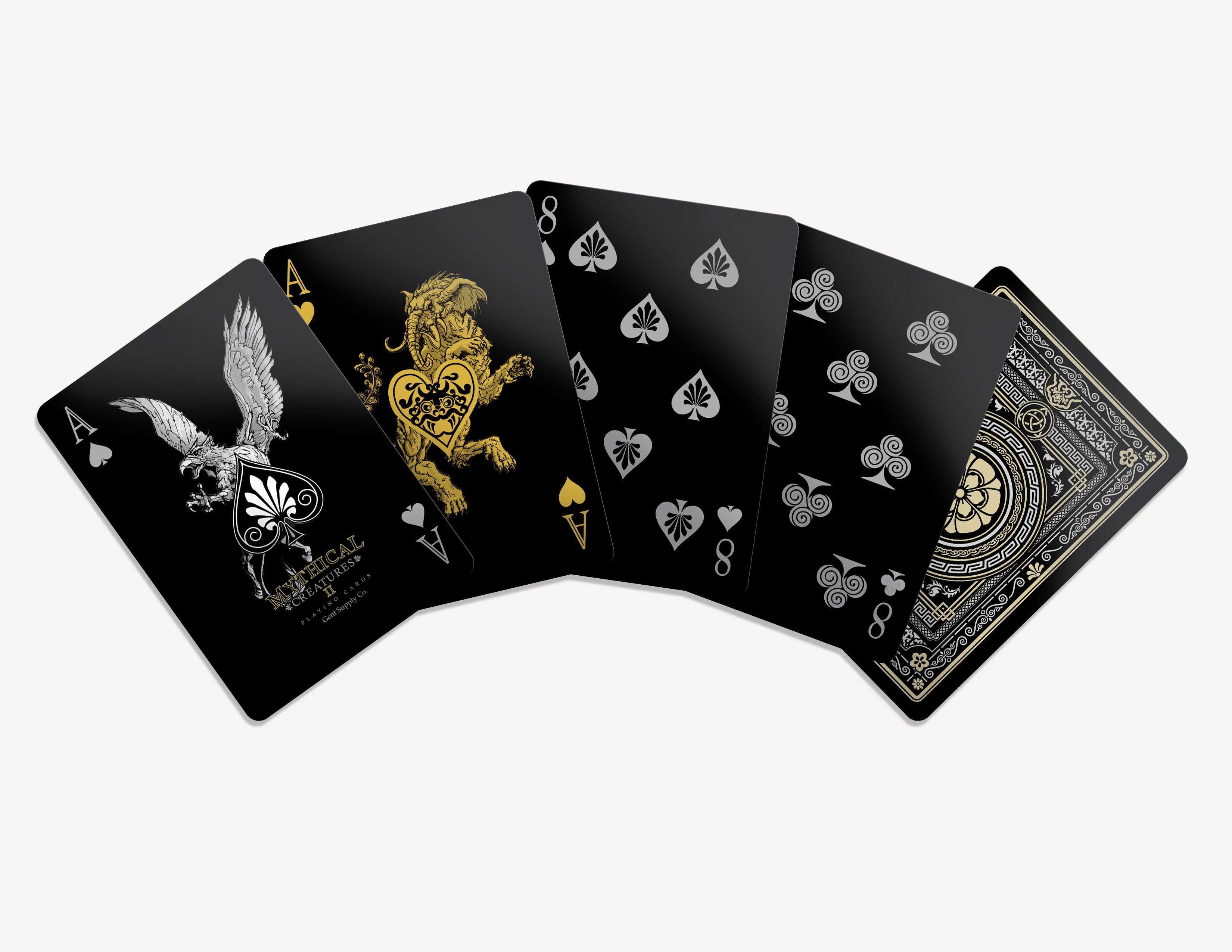 Harry Potter Green Slytherin Playing Cards - Gent Supply Co.