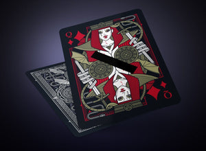 SINS Black Anima Playing Cards Gent Supply Co. 