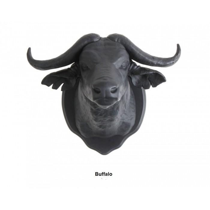 Taxidermy Magnet and Wall Hook - Black Buffalo - Gent Supply Co.