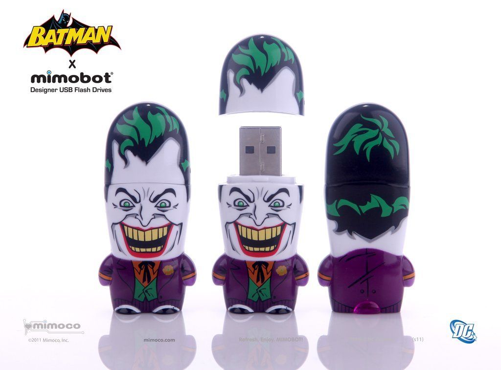 The Joker USB Flash Drives Mimobot The Joker 2 GB 